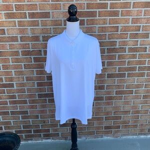 New Callaway XXXL White Polo Collared Shirt